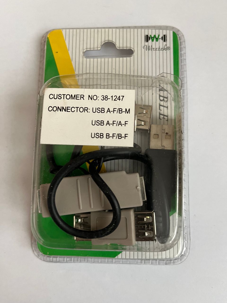 Kaapeli( customer ja connector usb (uusi)