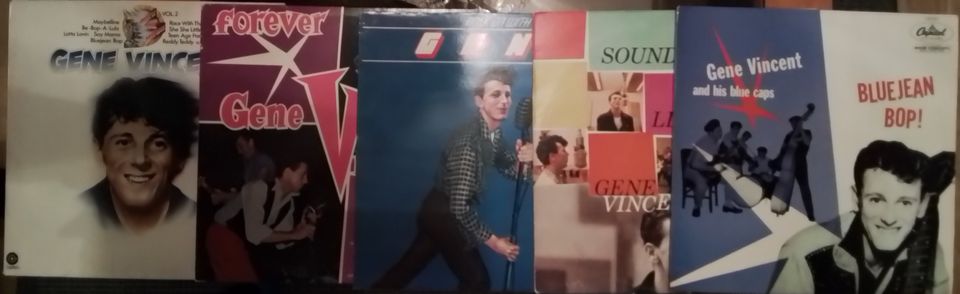 5 x Gene Vincent LP