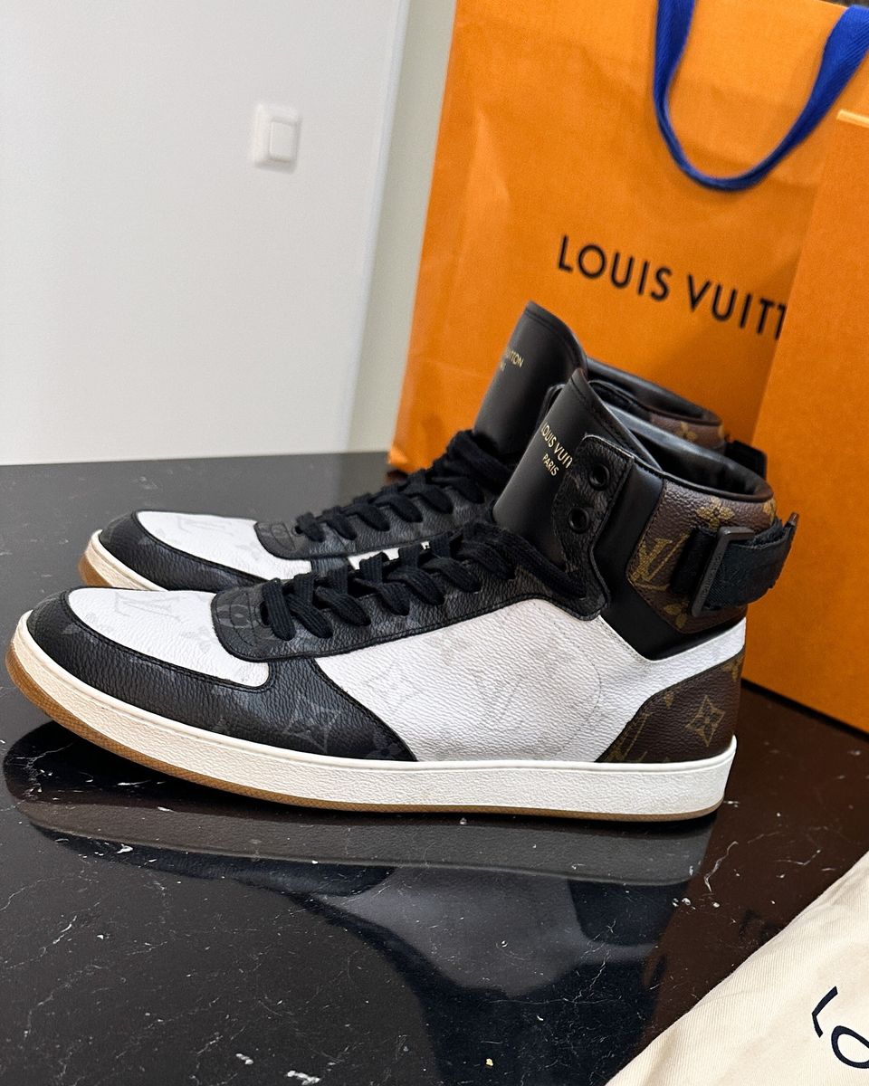 Louis Vuitton Rivoli Sneaker Boots kengät, Monogram