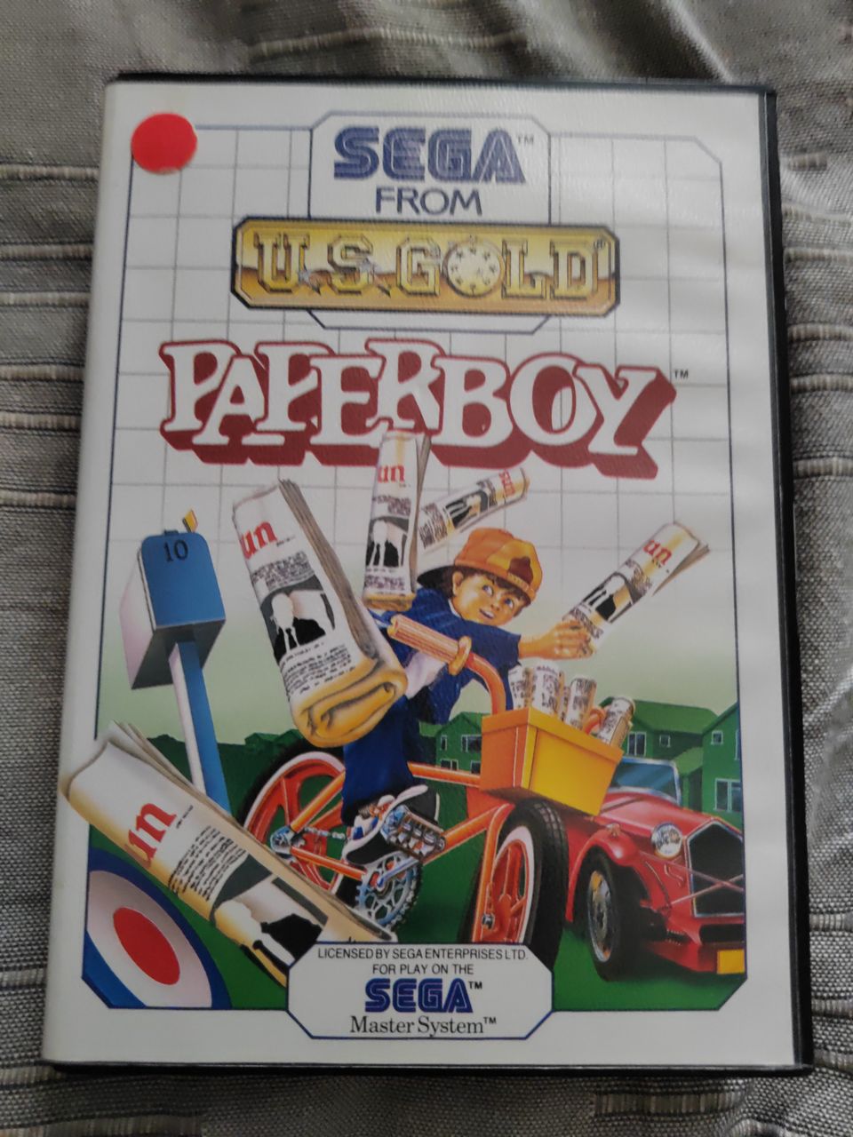 Sega MasterSystem Paperboy