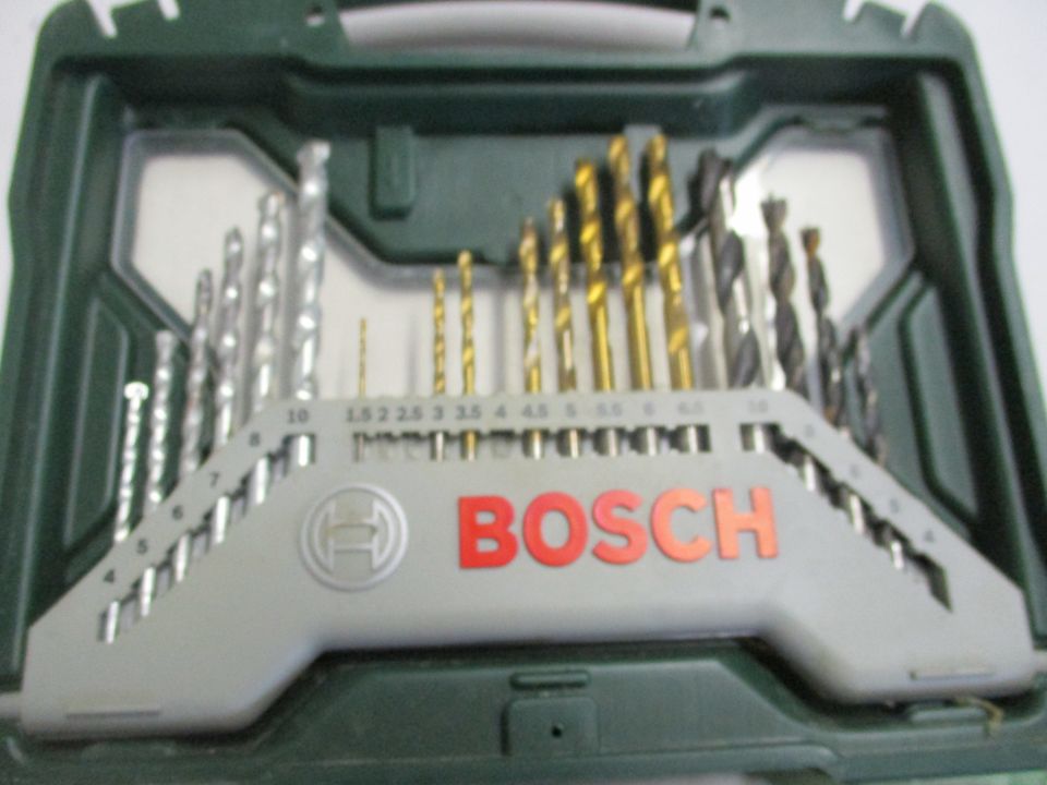 Poranteräsarja Bosch laukussa