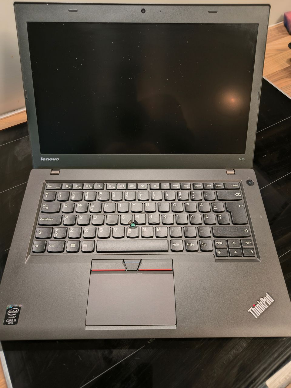 Lenovo ThinkPad T450 i5-5300U 8GB RAM 128GB SSD 1600x900 Webcam