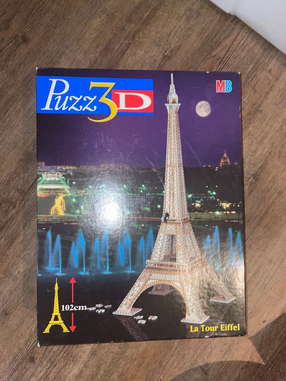 Puzz 3D kolmiulotteinen palapeli Eiffel torni Pariisi