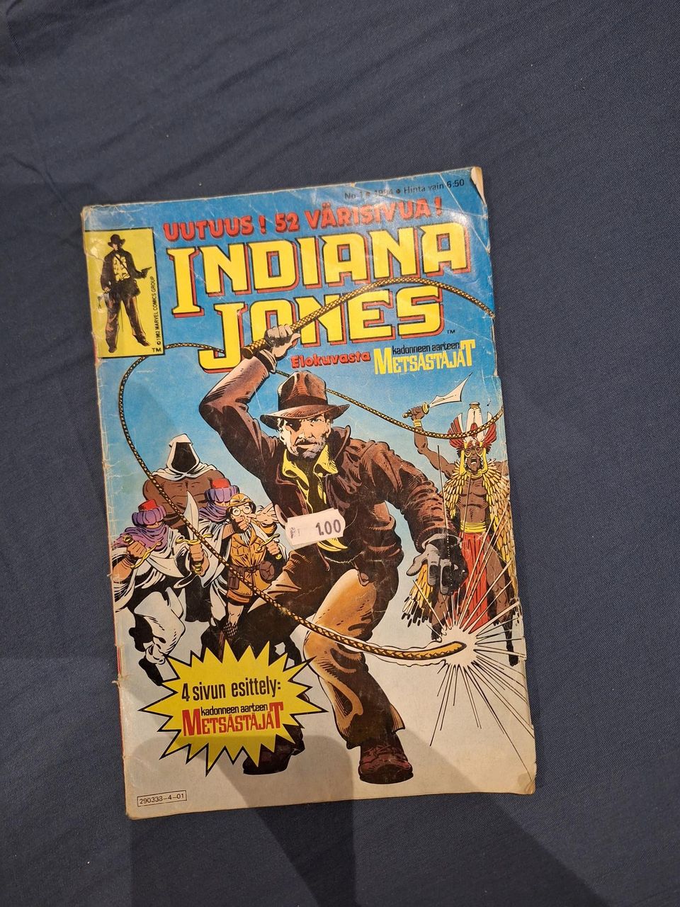 Indiana Jones sarjakuvalehti 1984