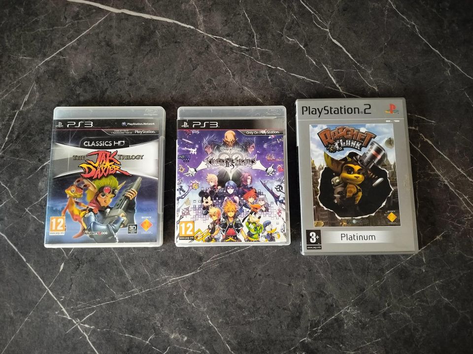 Jack and Daxter, Kindom Hearts, Ratchet and Clank