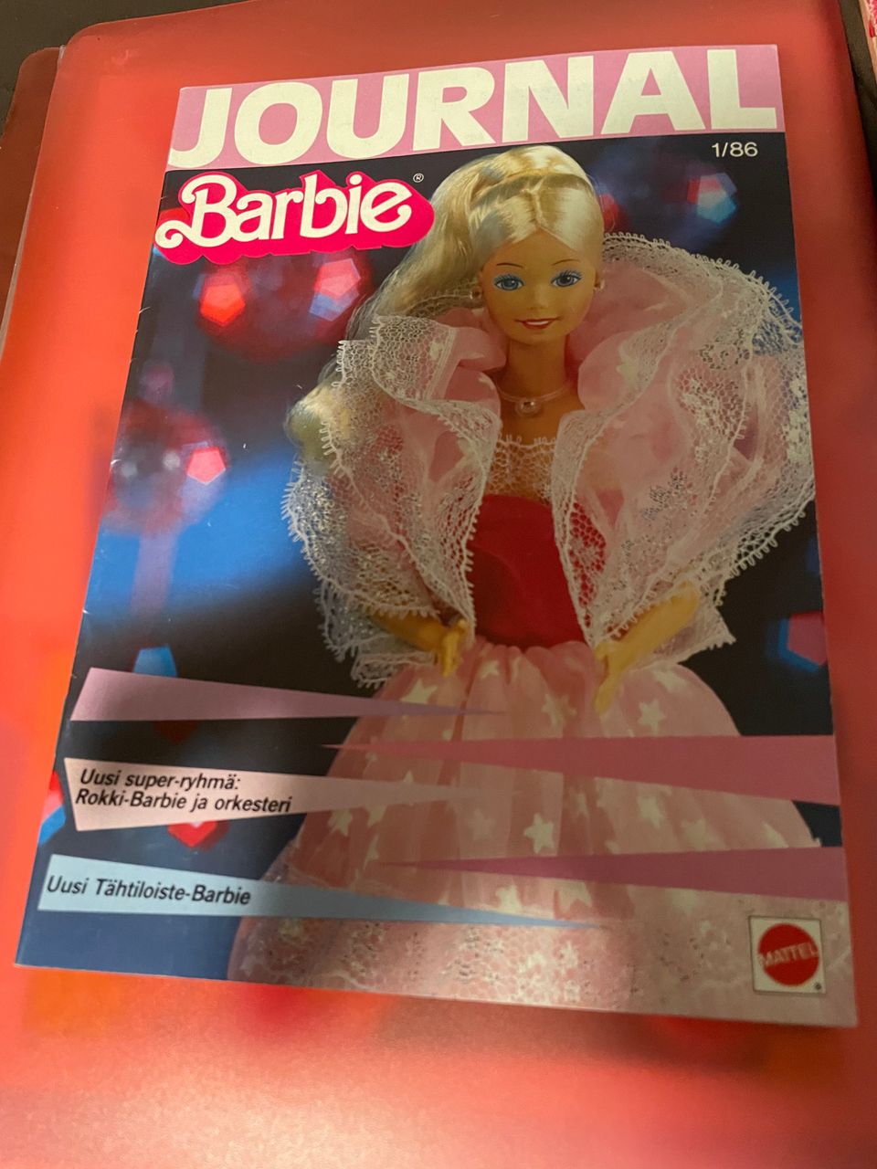 Barbie journal lehti kuvasto vintage 1986