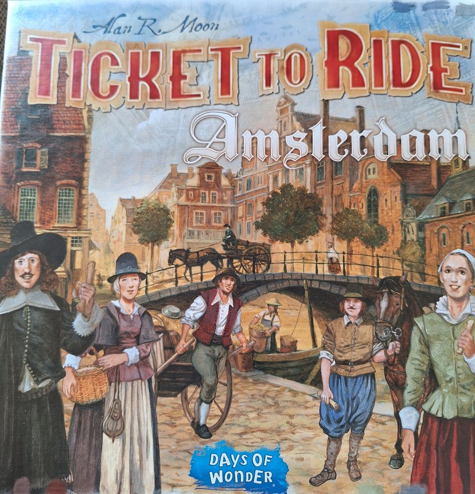 Ticket to ride Amsterdam - lautapeli