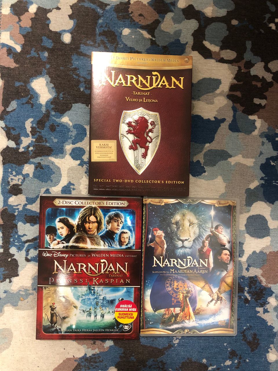Dvd: Narnia elokuvat 1-3 ( koko sarja)