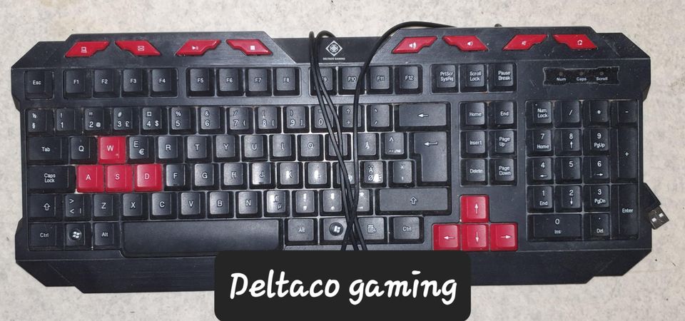 Deltaco gaming näppäimistö