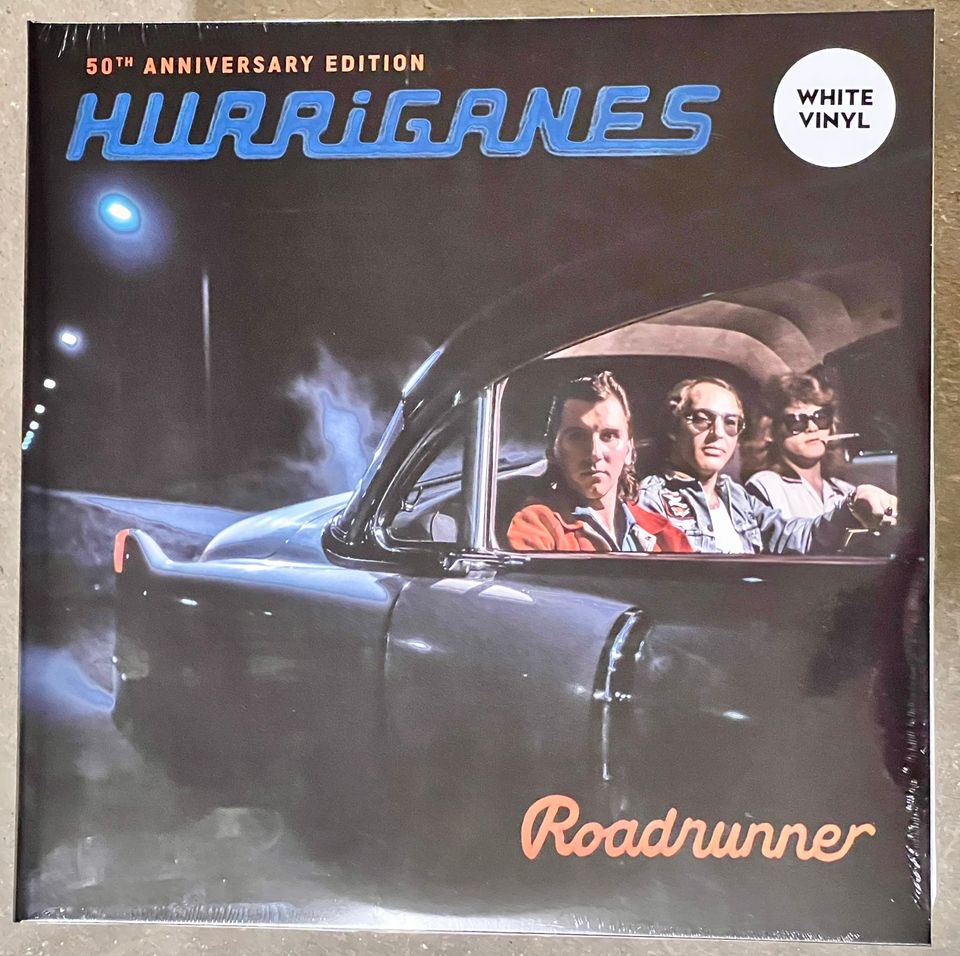 Hurriganes Roadrunner LP valkoinen erikoispainos