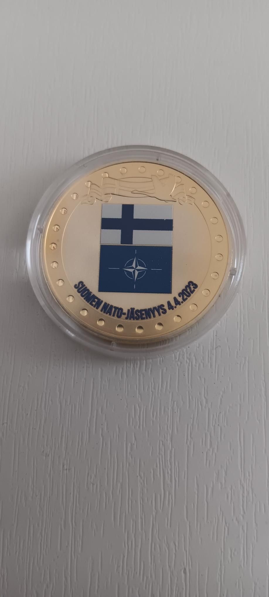 Suomen Nato jäsenyys mitalli 2023