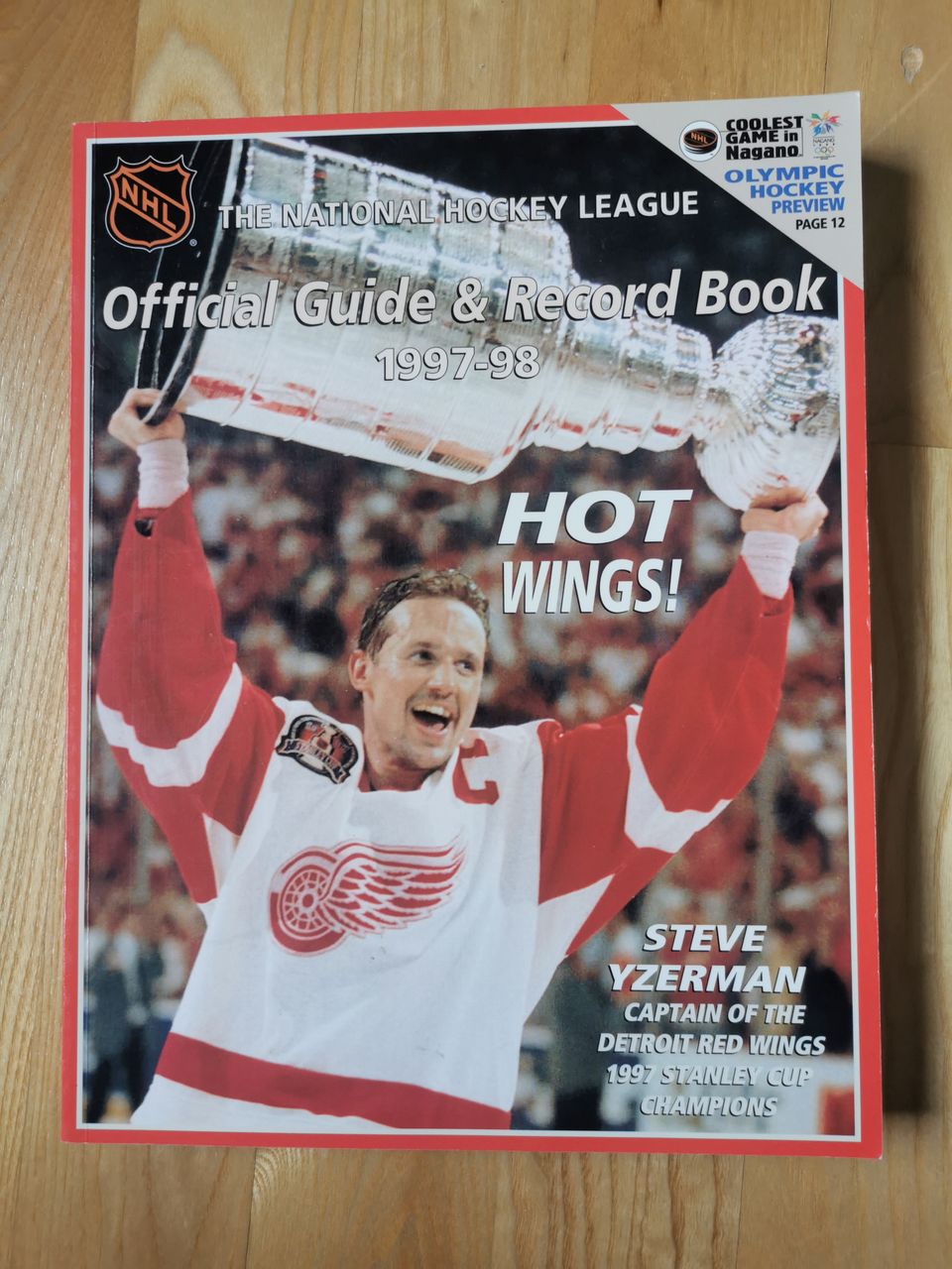 NHL The National Hockey League Official Guide & Record Book 1997 - 98