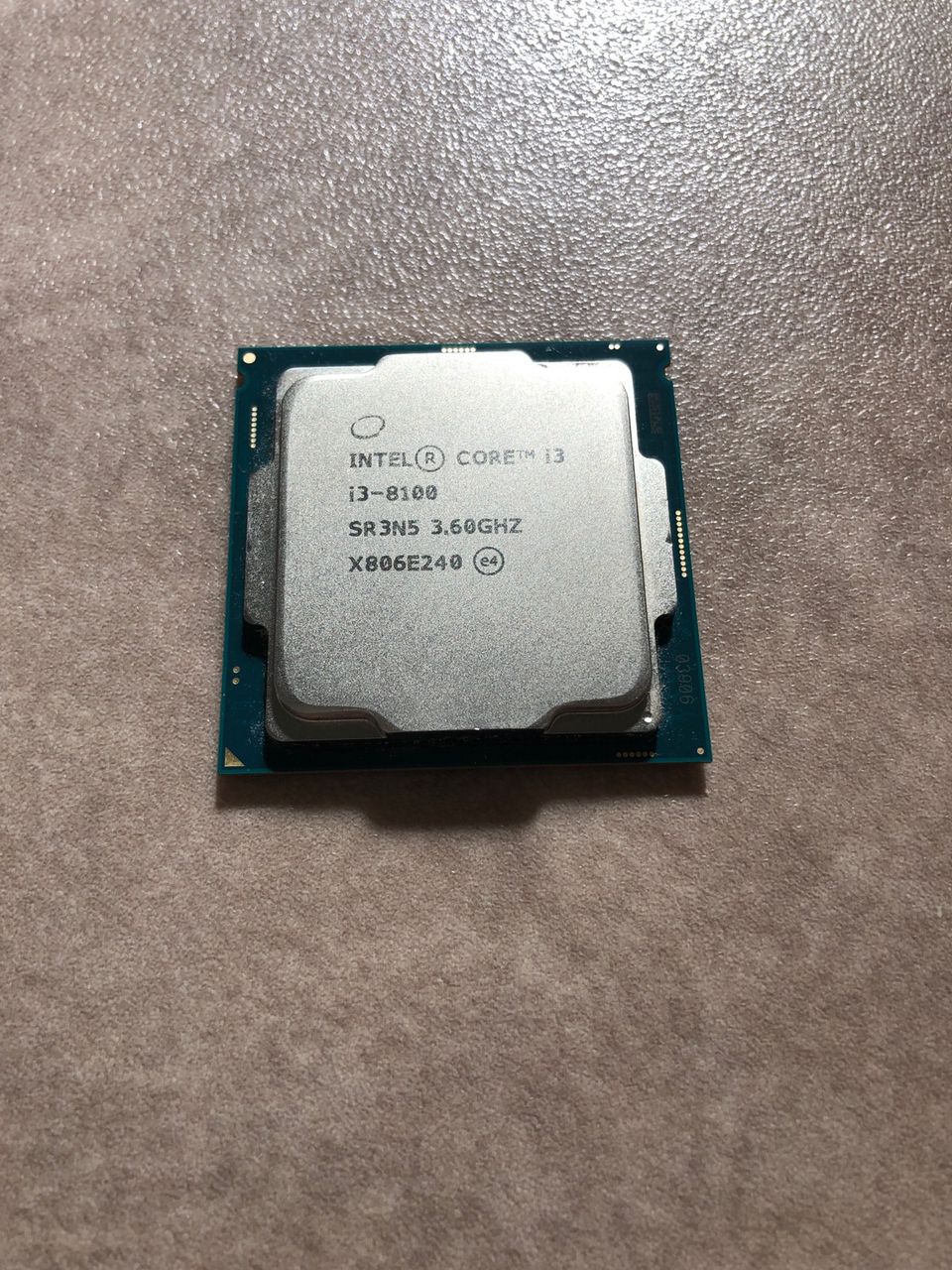 Intel Core i3-8100 8th gen prosessori
