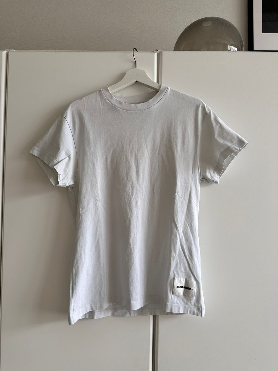 JIL SANDER valkoinen T-paita