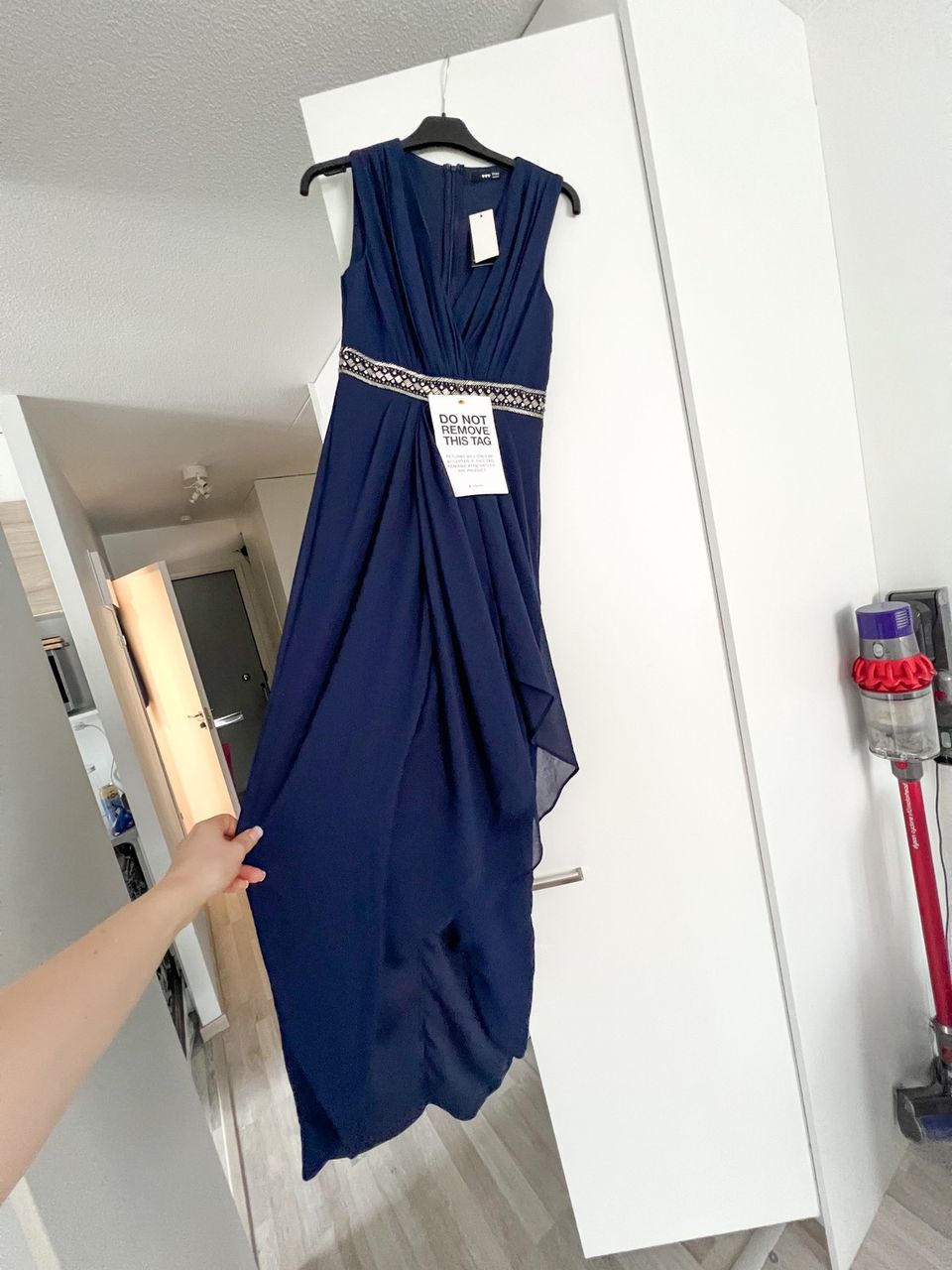 TFNC london sifonki iluka maxi mekko sininen XS