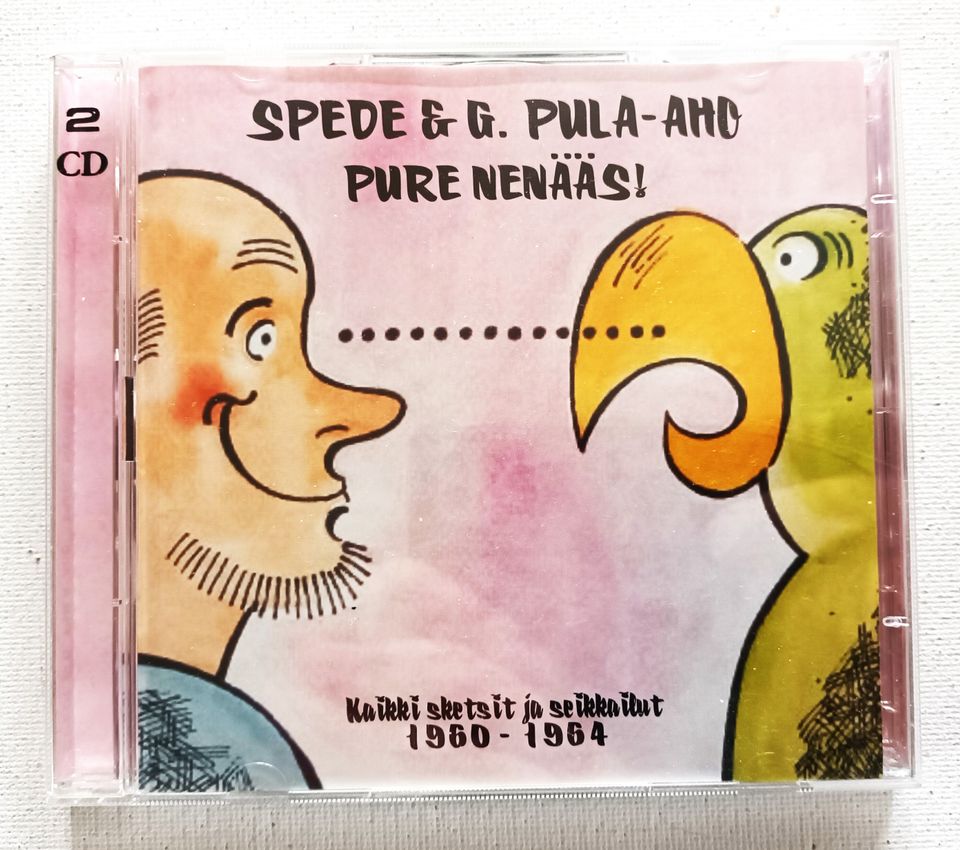 Spede & G. Pula-Aho Pure nenääs! CD