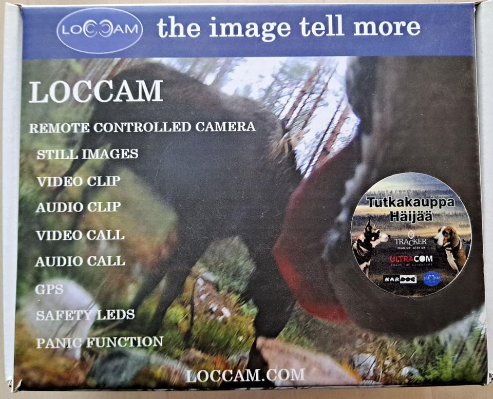 Loccam-merkkinen koiran kamerapanta