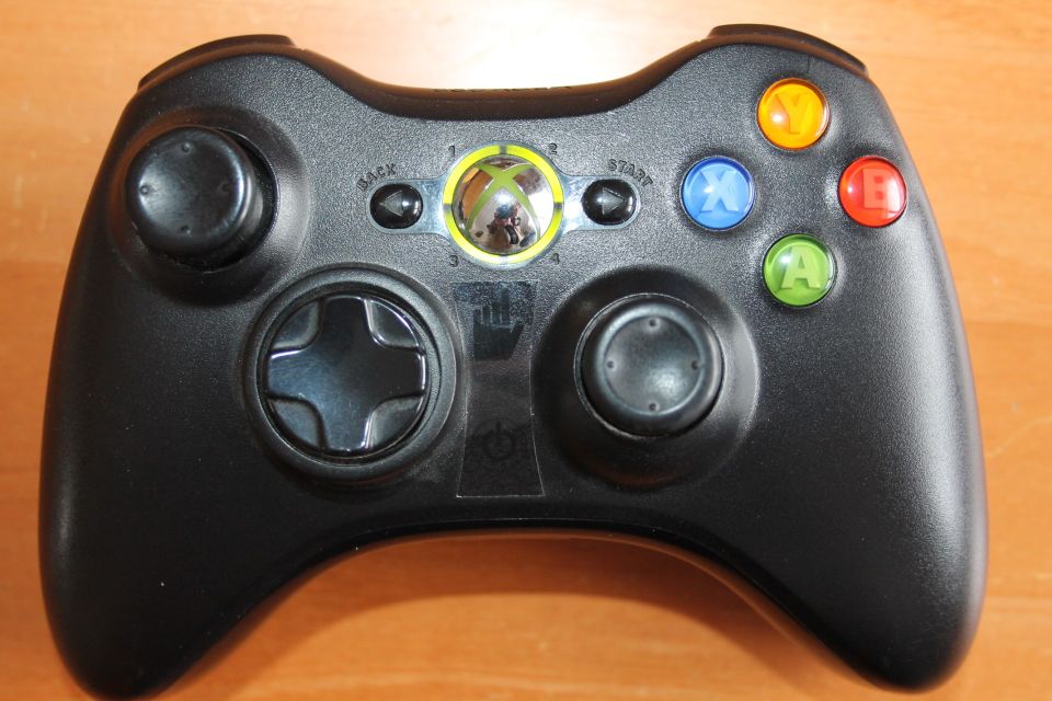 AITO alkuperäinen Xbox 360 ohjain konsoli peliohjain gamepad Microsoft musta