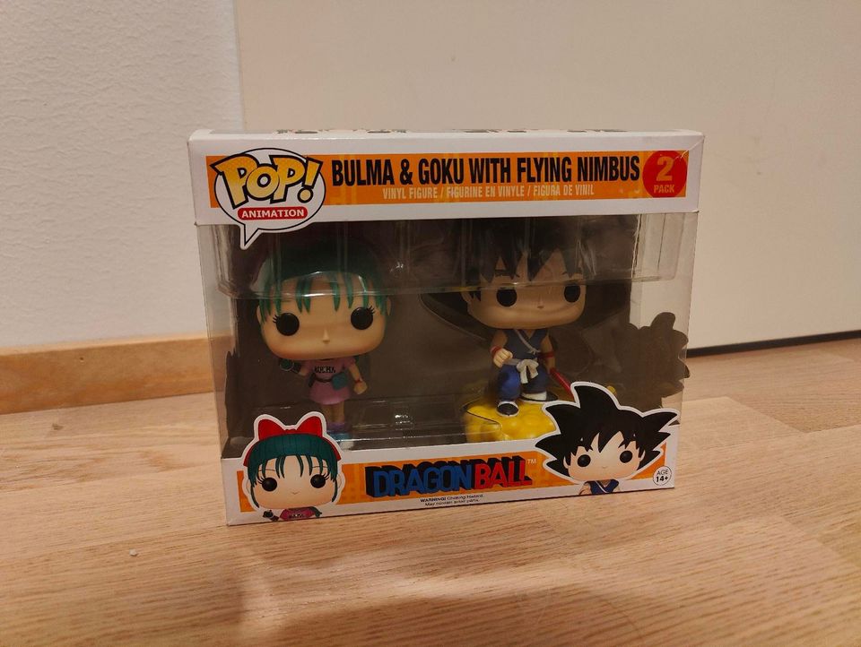 Dragonball Z Bulma&Goku 2 pack Funko Pop