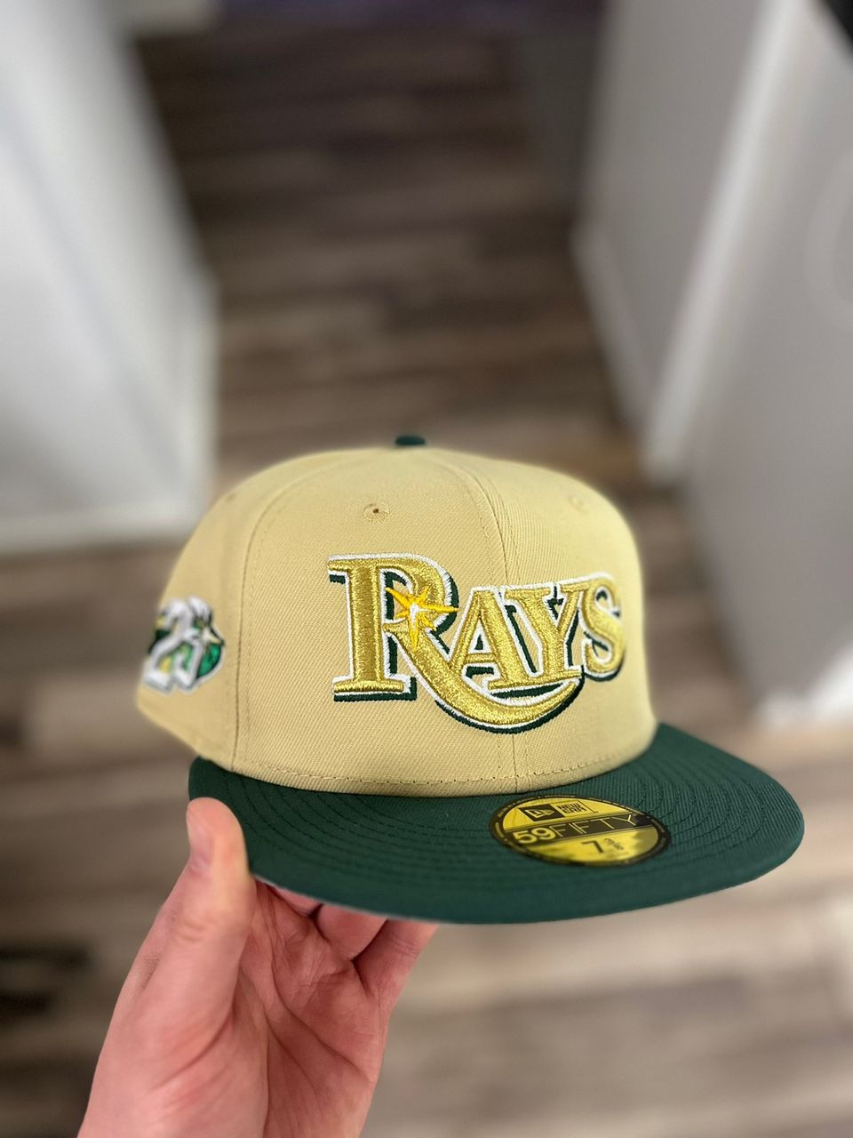 Tampa Bay Rays fitted lippis