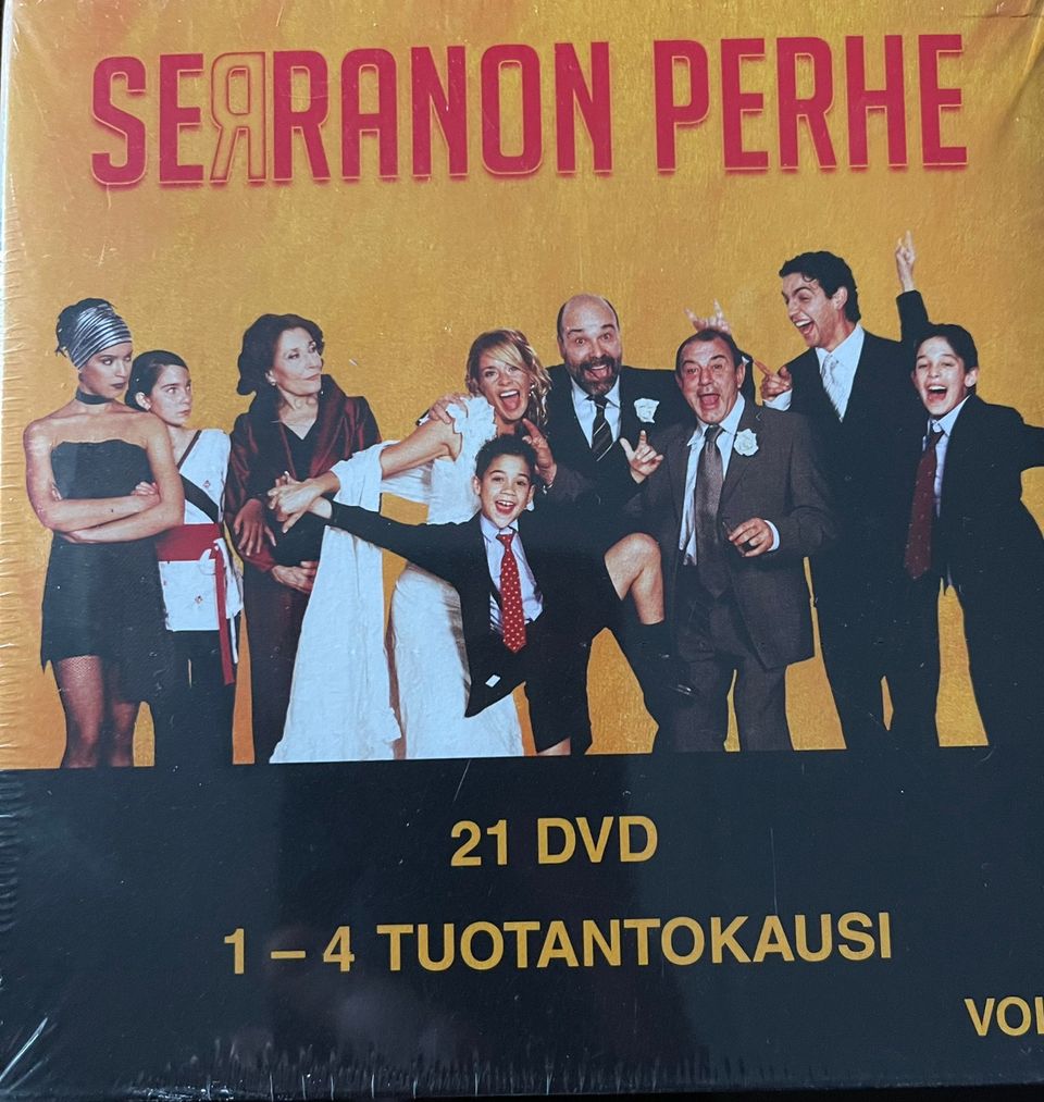 Serranon perhe dvd kaudet 1-4