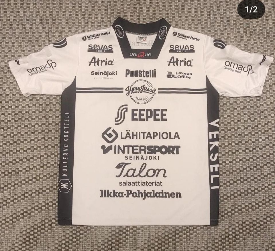 Seinäjoen JymyJussit gameworn vieraspelipaita