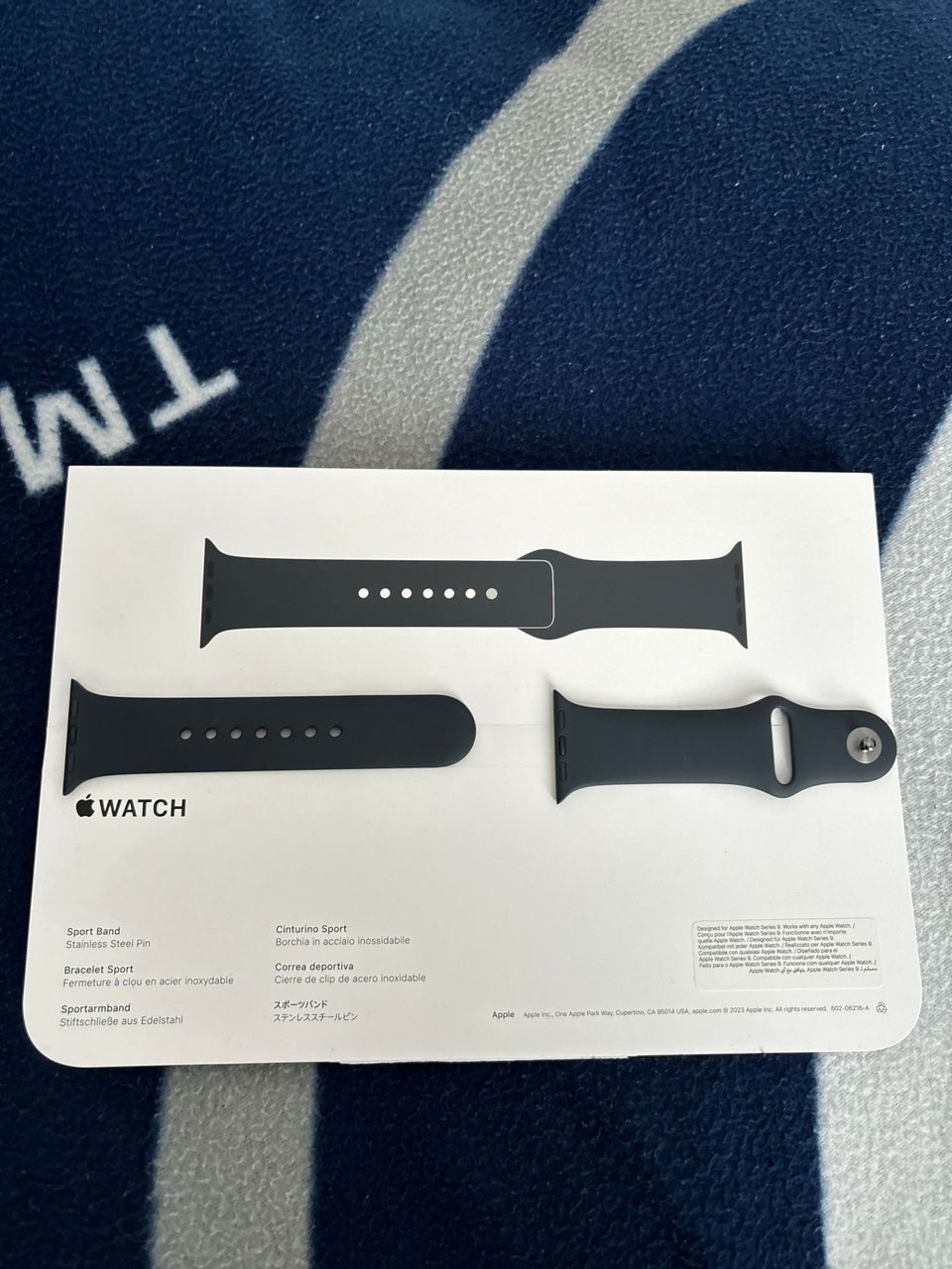 Apple watch ranneke 40mm musta