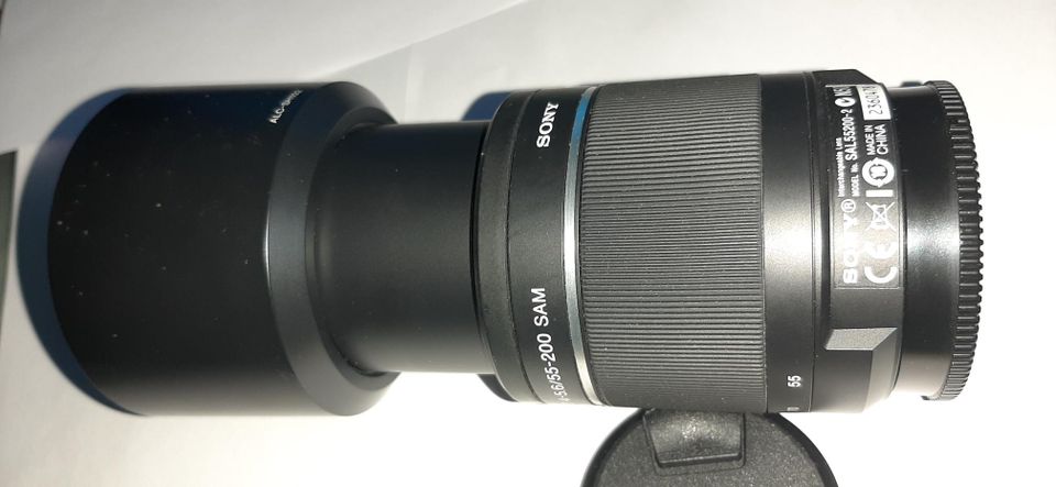 Sony DT sal 4-5.6/55-200-2 SAM objektiivi