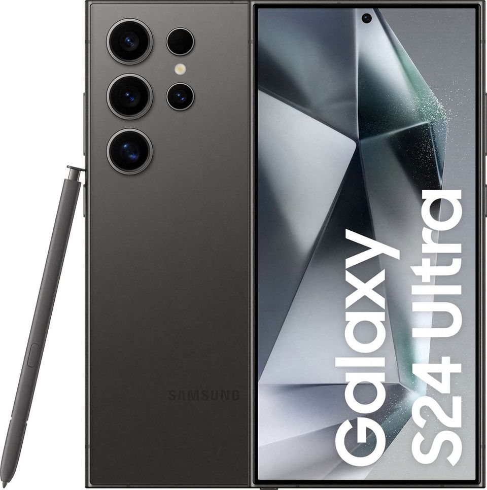 Samsung Galaxy S24 Ultra 5G älypuhelin 12/256 GB Titanium Black