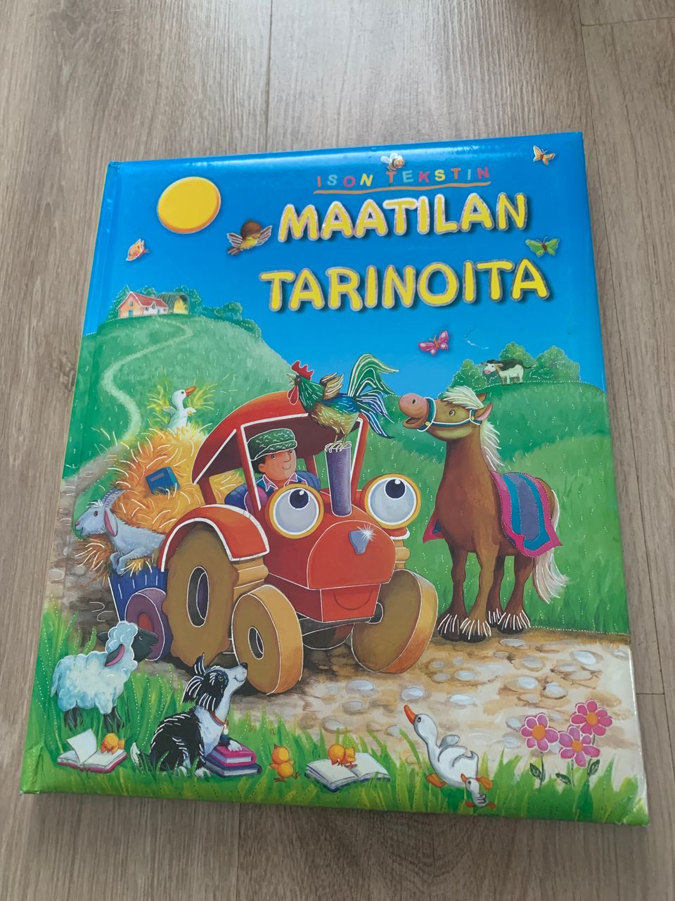 Ison tekstin maatilan tarinoita