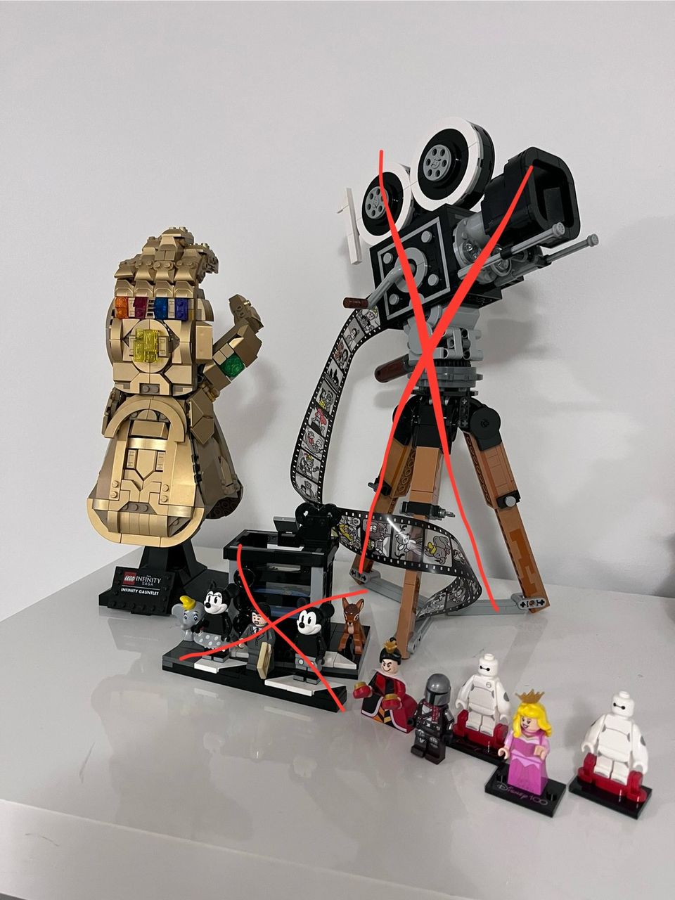 Lego Marvel, Disney ja figuurit