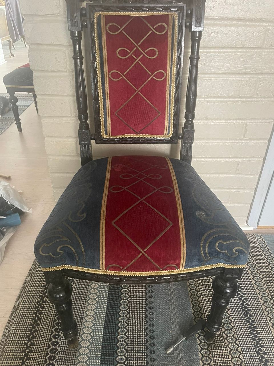Vanhan ajan tuolit 2 kpl