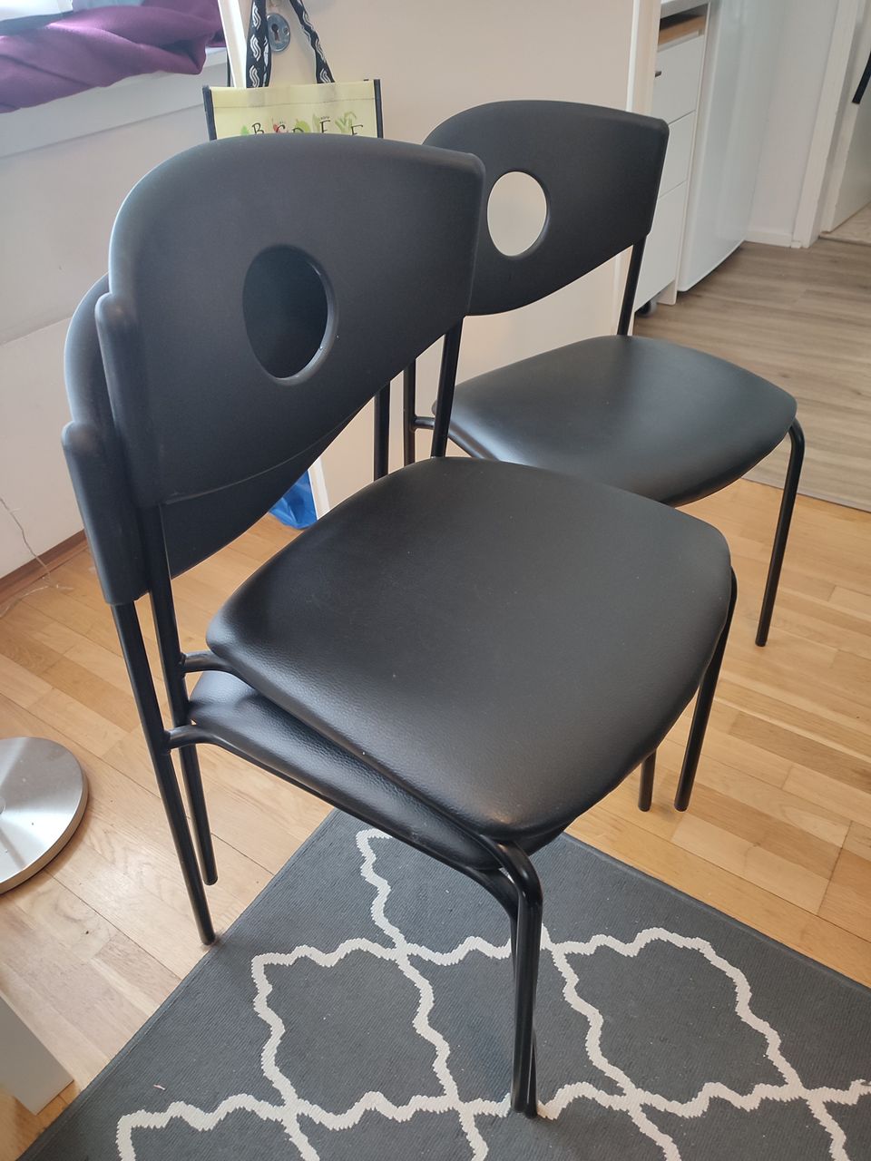 Ikea Stoljan tuoleja 3kpl