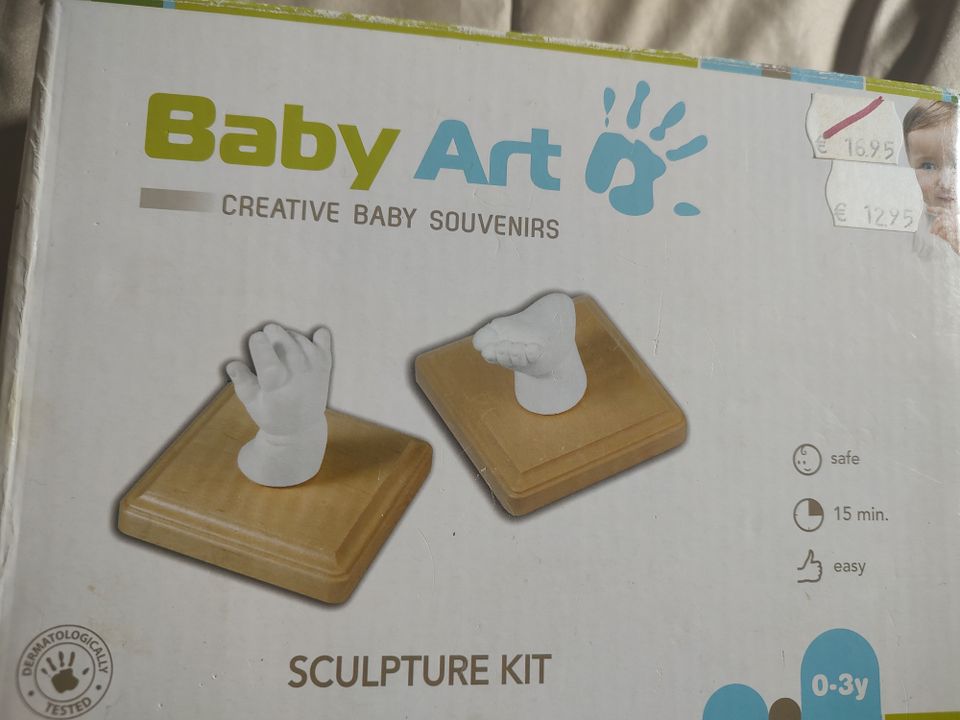 Baby art kipsi taidesetti