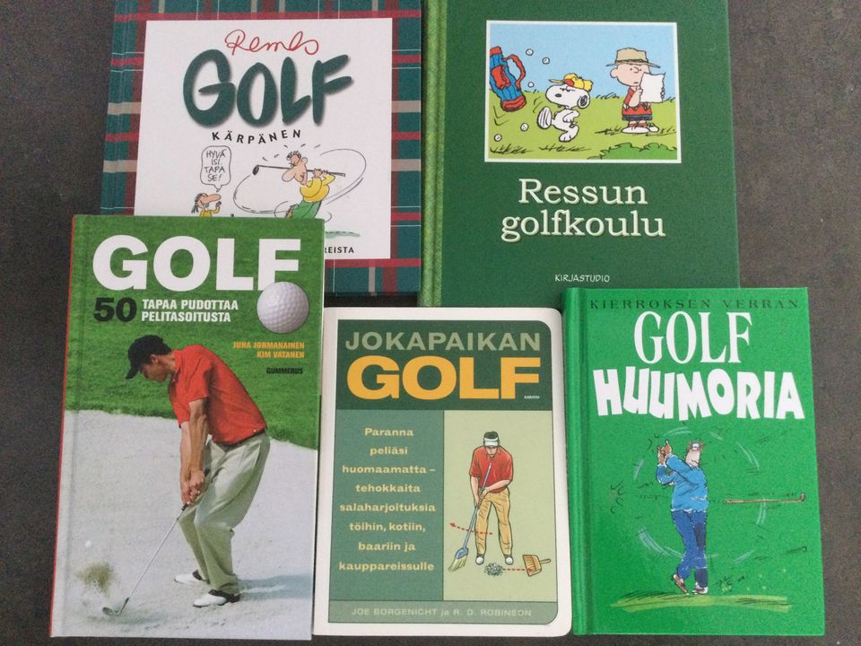 Golf - kirjoja