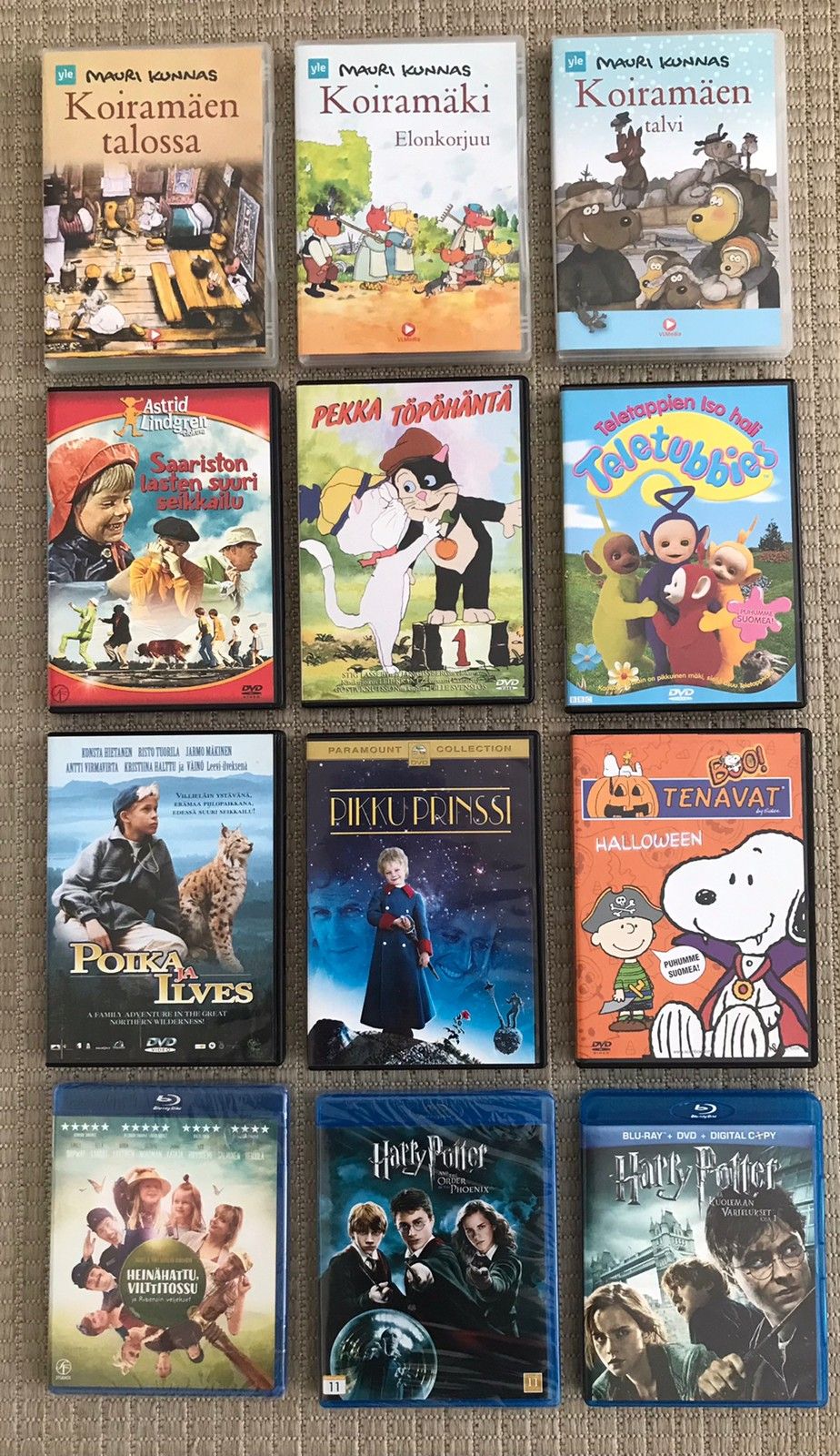 Lasten elokuvat ja ohjelmat