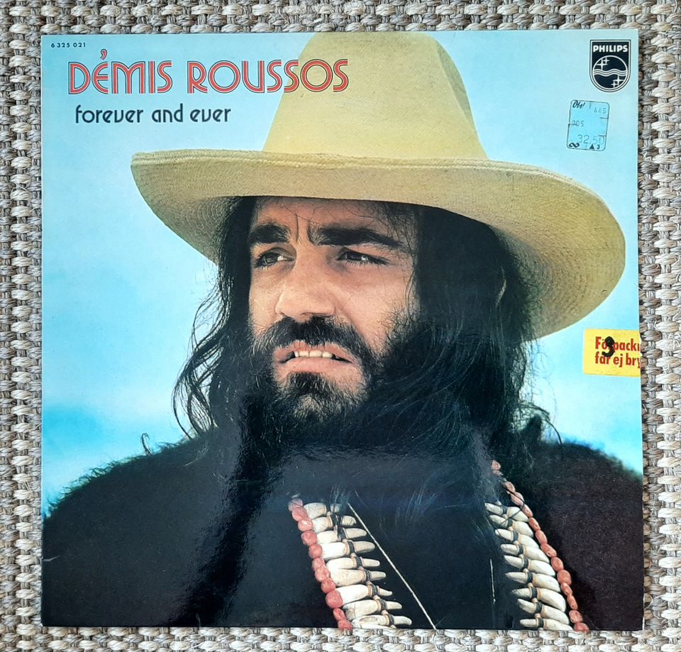 Demis Roussos forever and ever LP vinyyli