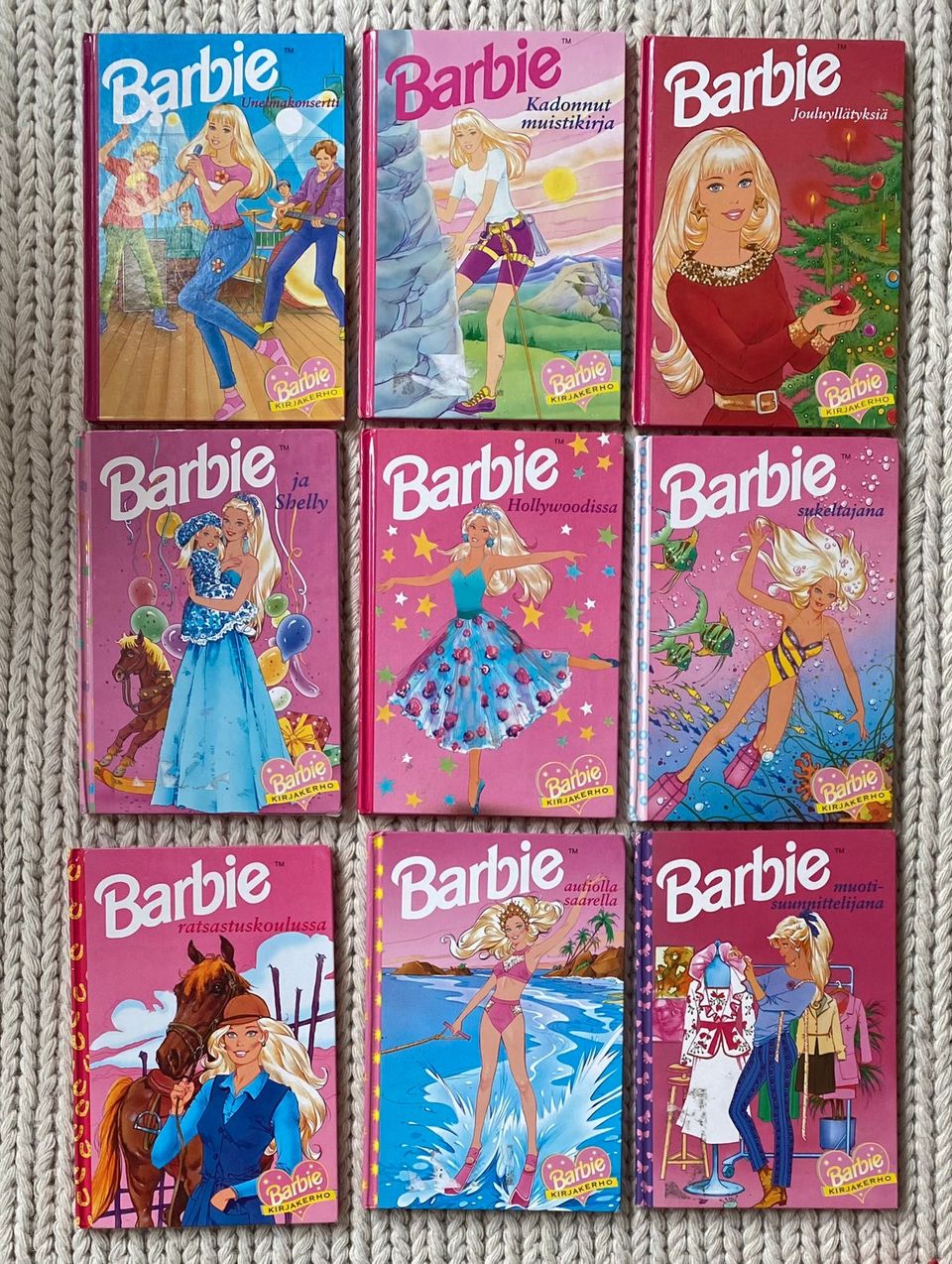 Barbie kirjat 9kpl