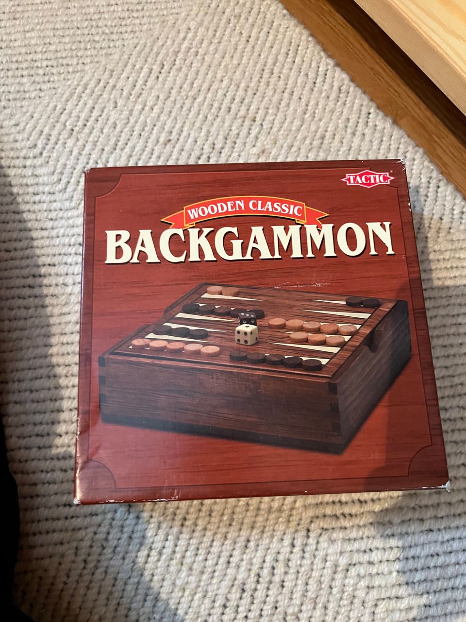 Backgammon peli
