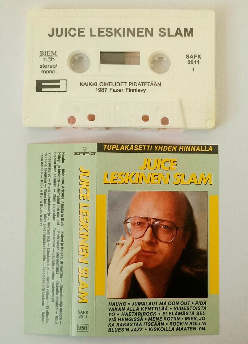Juice Leskinen Slam C-kasetti