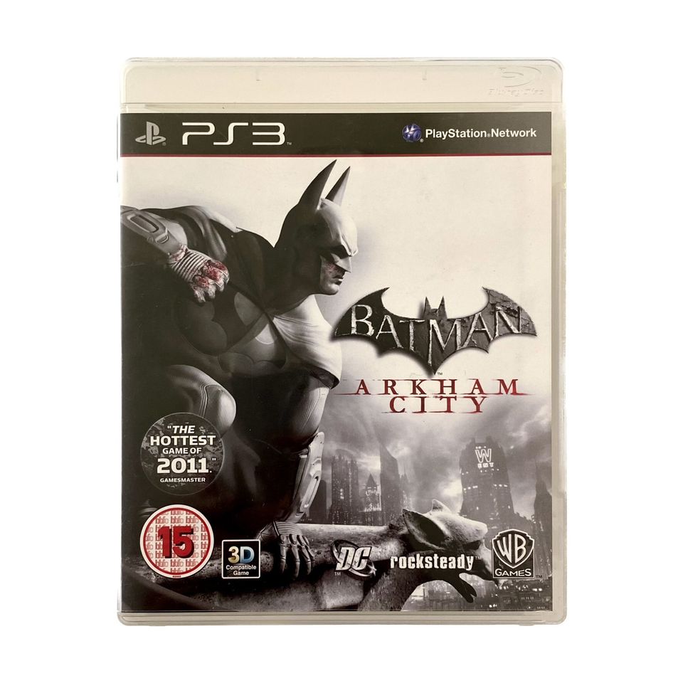 Batman Arkham City - PS3 (+löytyy muita pelejä)