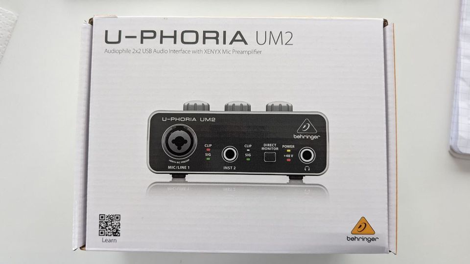 Behringer U-PHORIA UM2 Audio Interface