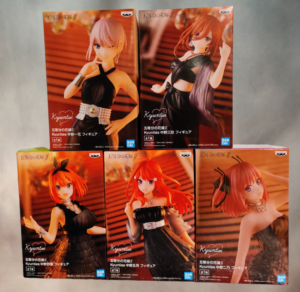 Kyunties Quintessential Quintuplets figuurit