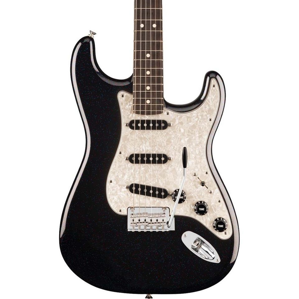 Fender 70th Anniversary Player Stratocaster Nebula Noir sähkökitara