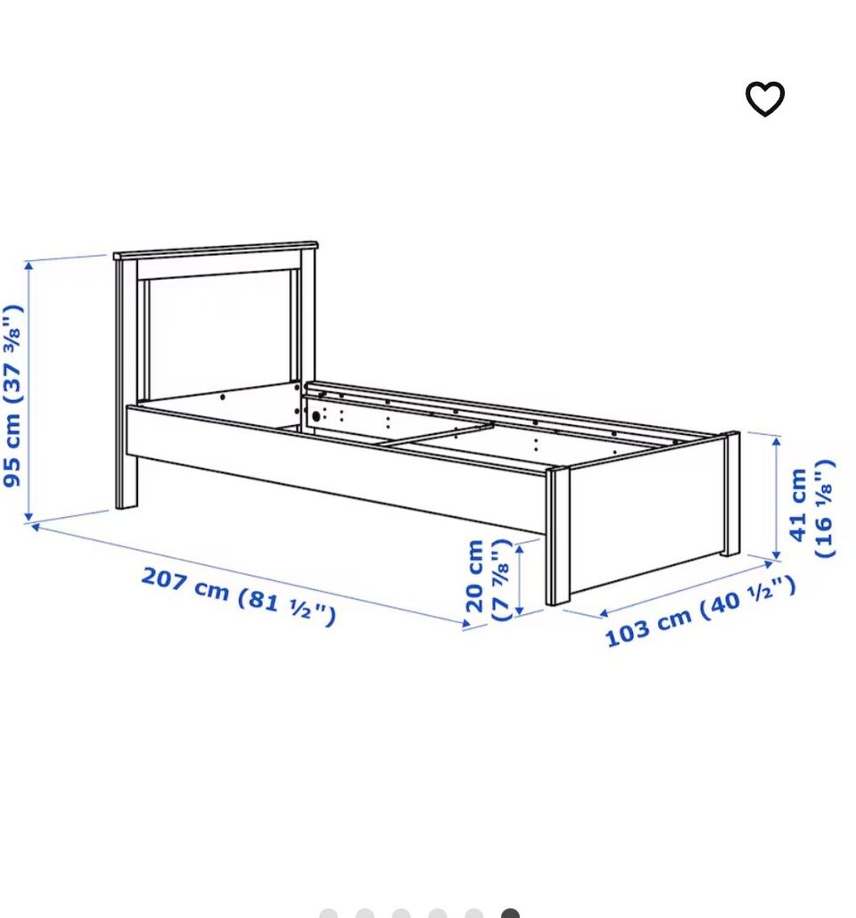 Ikea Songesand 90×200