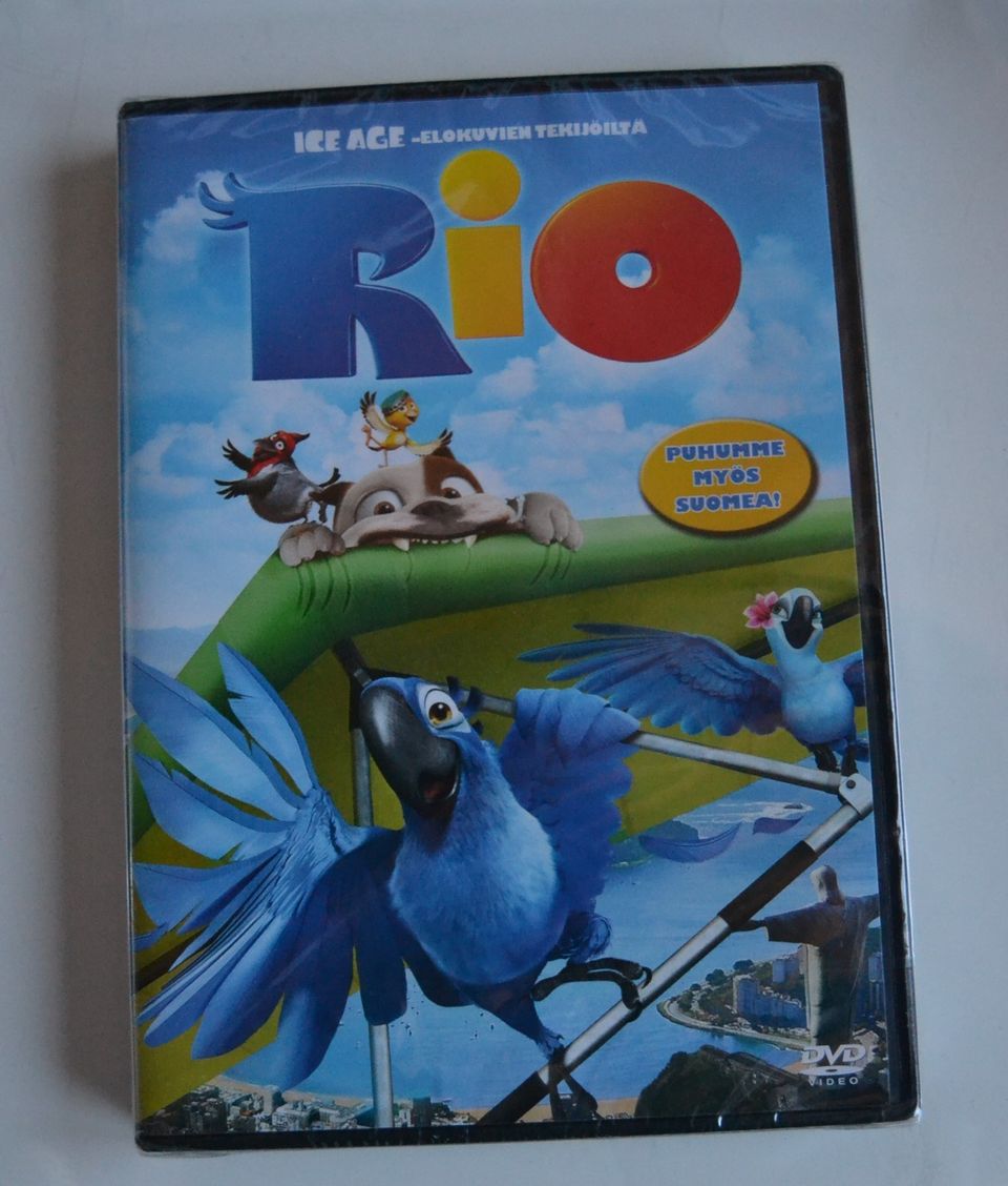 Rio koko perheen elokuva DVD, UUSI