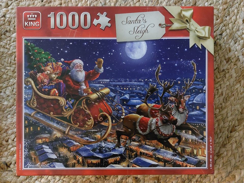 PUZZLE 1000 palaa, jouluaihe