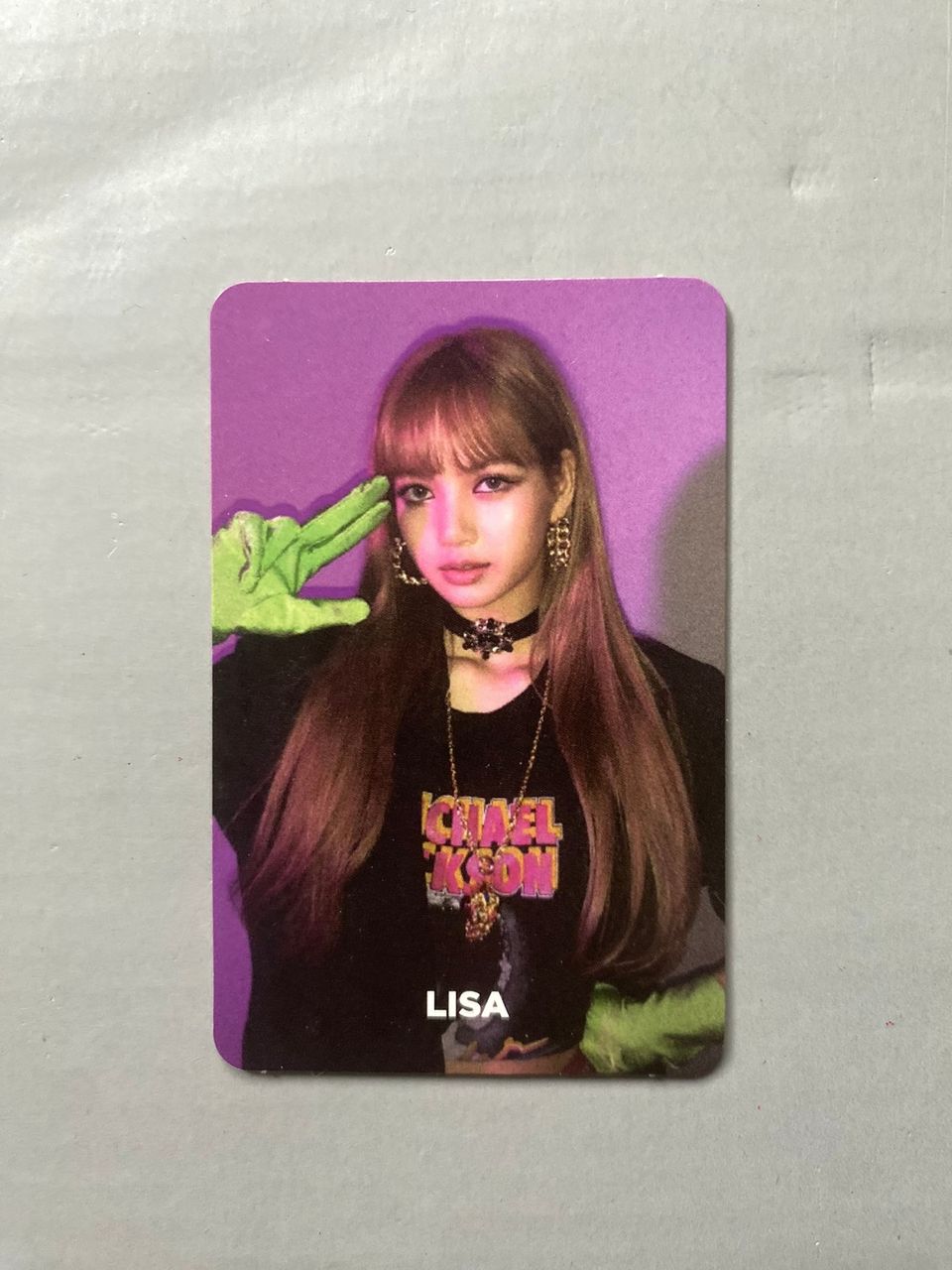 Blackpink Lisa Photocard