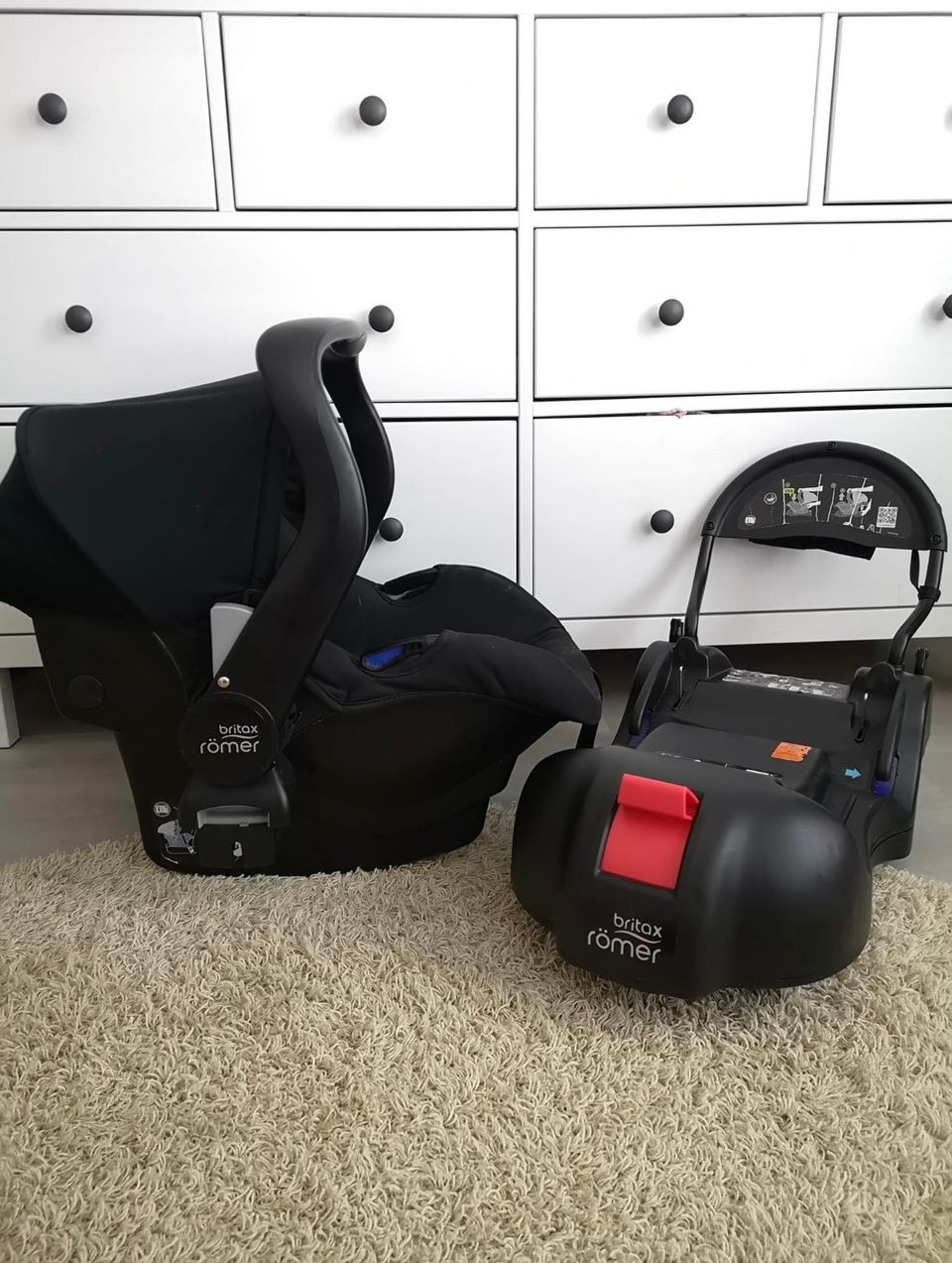 Britax römer primo + telakka