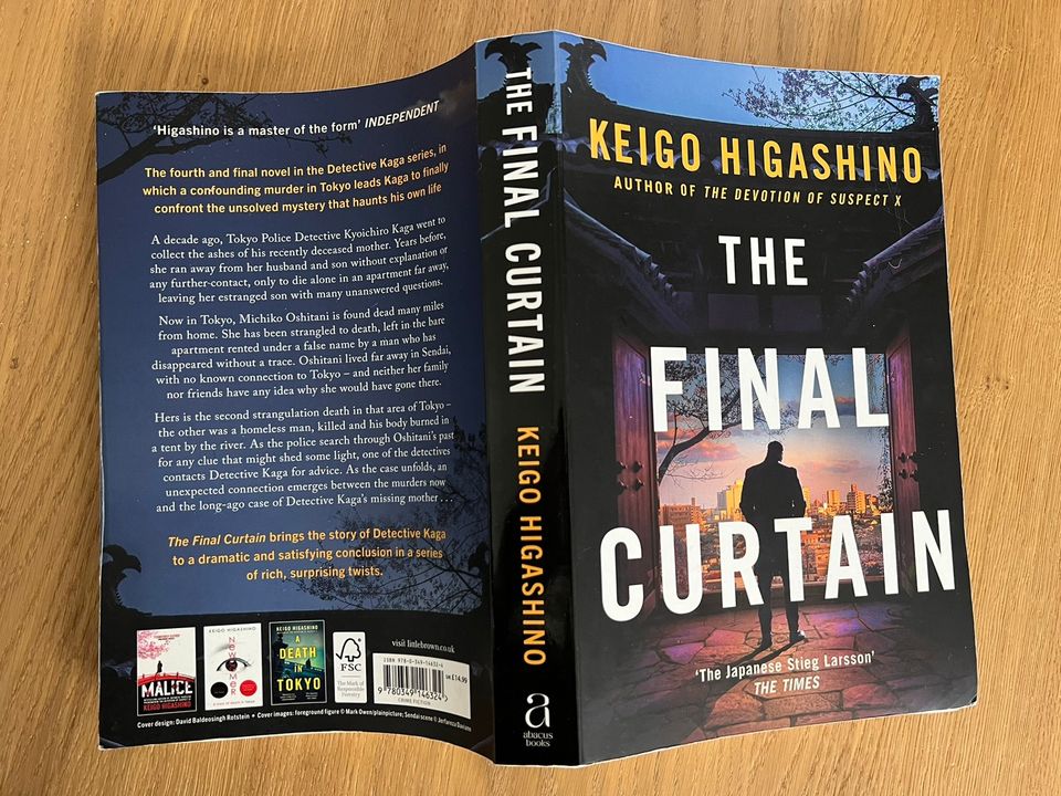 The Final Curtain: A Mystery Book by Keigo Higashino